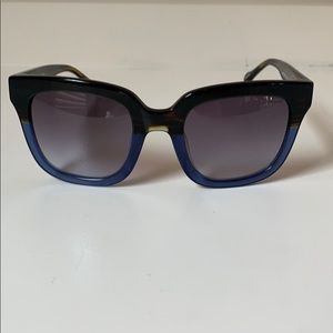 Banana Republic Penny sunglasses NEW Blue Brown
